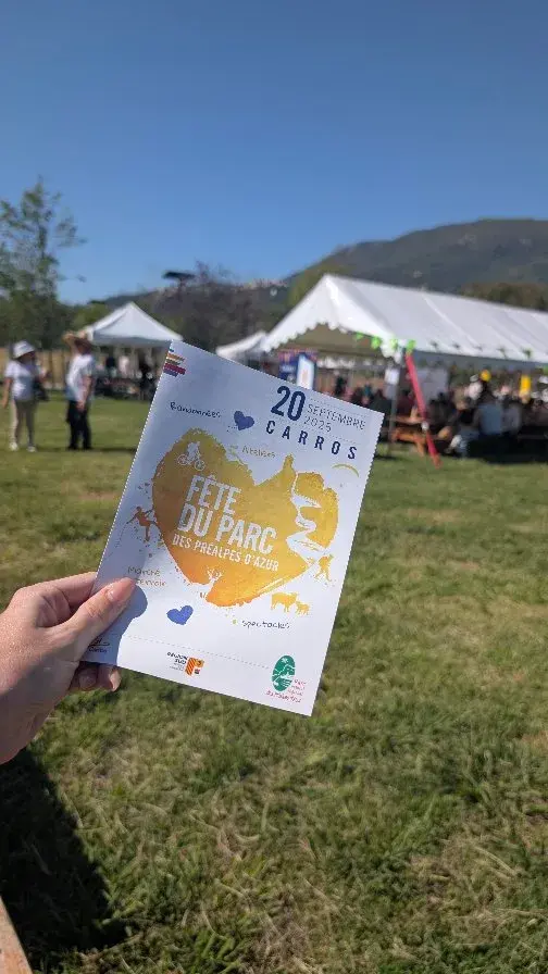 Parc de la Tourre à Carros pendant la Fête du Parc du 20 septembre 2025